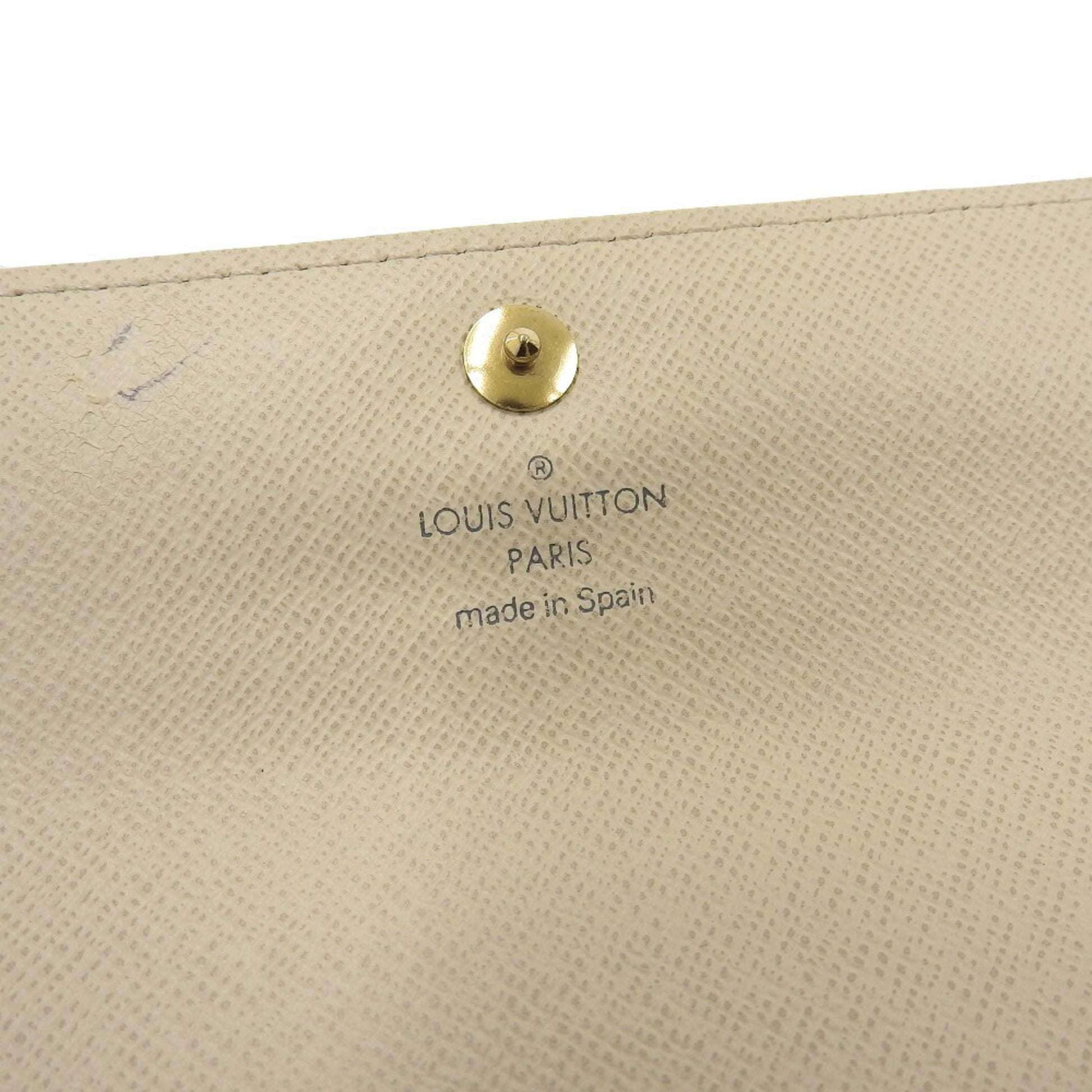 LOUIS VUITTON Tri-fold wallet N63068 Portefeiulle Alexandra Damier