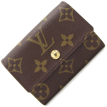 LOUIS VUITTON Coin Case Monogram Porto Monet Pla M61930 Small Wallet Women's Men's