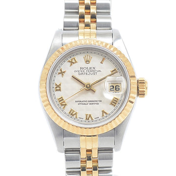 Rolex Datejust 69173 Ladies Combi Pyramid Roma W No.