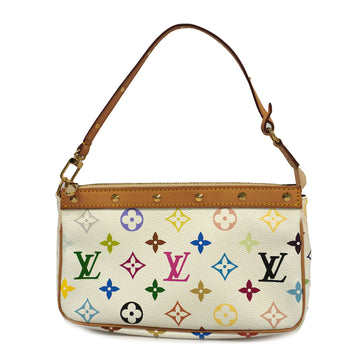 LOUIS VUITTONAuth  Monogram Multicolore Pochette Accessoir M92649 Women's Pouch