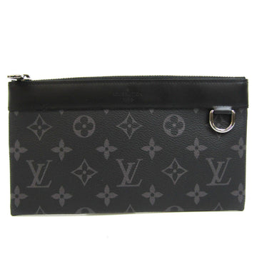 Louis Vuitton Monogram Eclipse Pochette Discovery PM M44323 Men's Clutch Bag,Pouch Monogram Eclipse