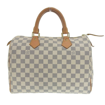 Louis Vuitton Damier Azur Speedy 30 Handbag Small Boston Bag N41533