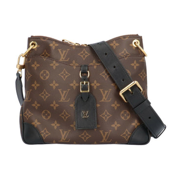 LOUIS VUITTON Odeon NM PM Monogram Shoulder Bag Canvas M45353 Brown Women's