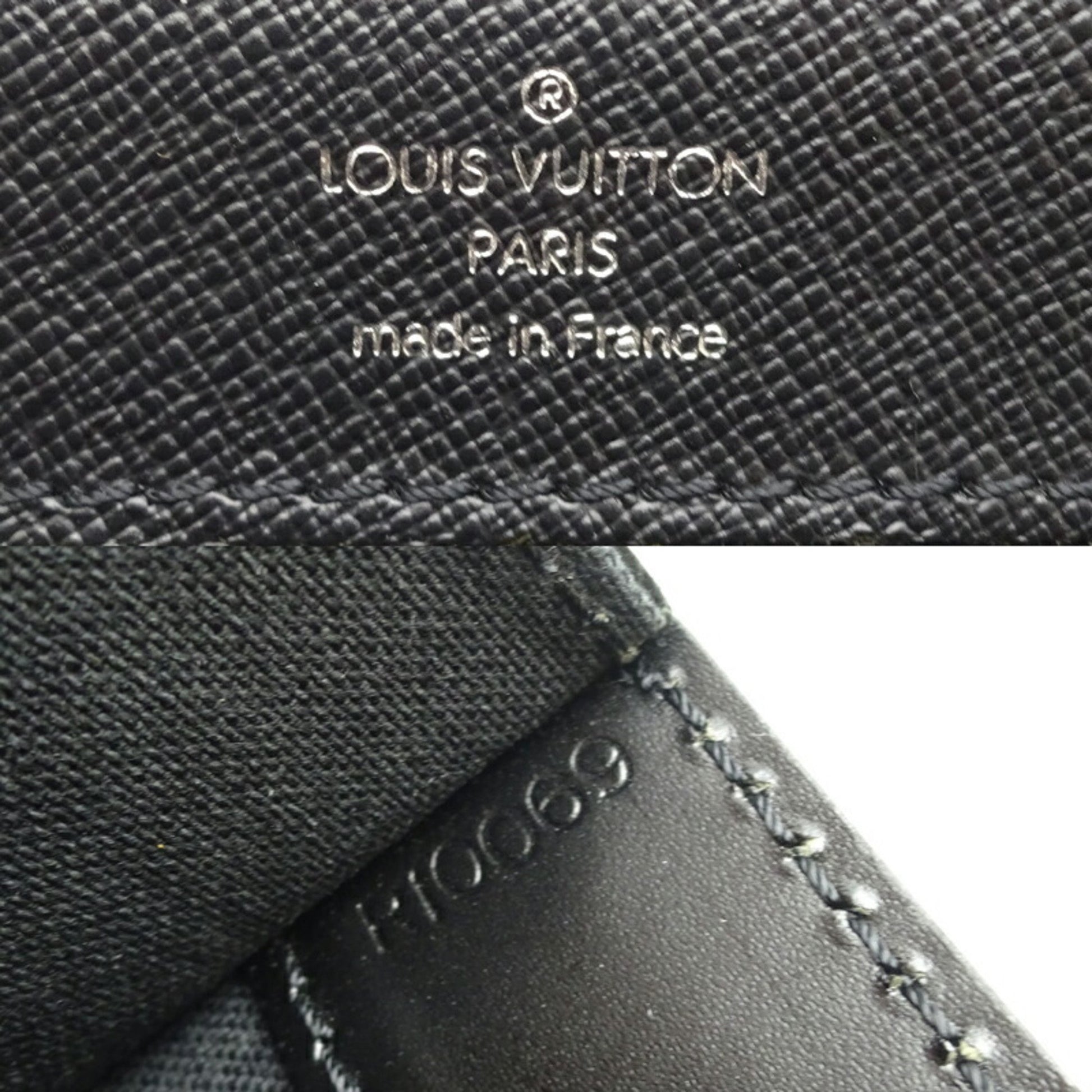Louis Vuitton Louis Vuitton Robusto 2 Compartments Ardoise Taiga