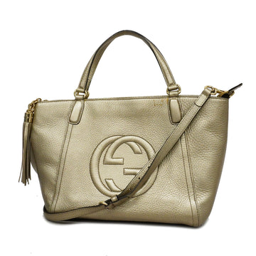 Gucci Soho 2way Bag 369176 Women's Leather Handbag,Shoulder Bag,Tote Bag