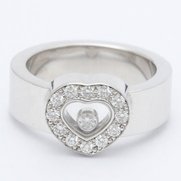 CHOPARD Happy Diamond Heart Ring US 5.5 White Gold 82/2936-20 BF558321