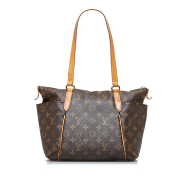 LOUIS VUITTON Monogram Totally PM Shoulder Bag M56688 Brown PVC Leather Ladies