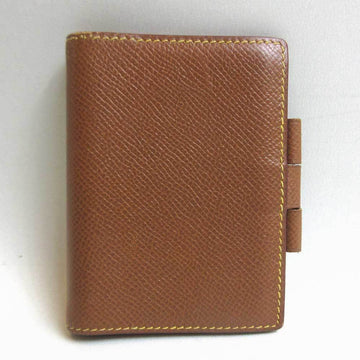 HERMES Accessory Agenda Mini Brown Epson Notebook Cover Notepad