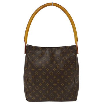 Louis Vuitton Bag Monogram Women's Shoulder Looping GM M51145 Brown One