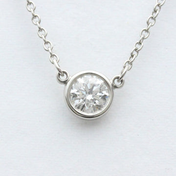 TIFFANY Elsa Peretti Diamonds By The Yard Platinum 950 Necklace BF556924