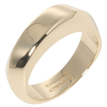 TIFFANY Knife Edge Ring No. 9 K18YG Yellow Gold &Co. Women's