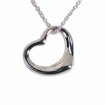 TIFFANY 925 open heart pendant necklace