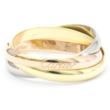 CARTIER Trinity Ring SM B4235155 Pink Gold [18K],White Gold [18K],Yellow Gold [18K] Fashion No Stone Band Ring Gold