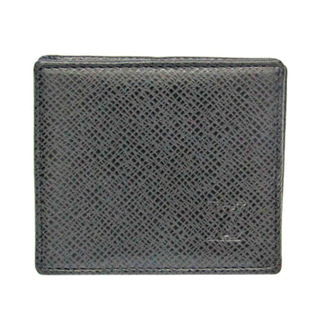 LOUIS VUITTON Taiga Porto Monebowat M30382 Men's Taiga Leather Coin Purse/coin Case Ardoise