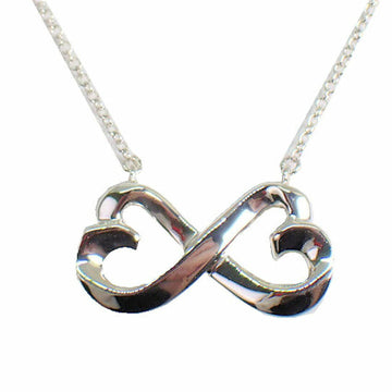 TIFFANY/ 925 double loving heart pendant/necklace