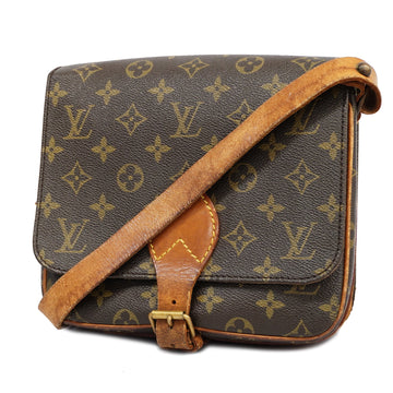 LOUIS VUITTONAuth  Monogram Cartesier M51253 Women's Shoulder Bag