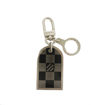 LOUIS VUITTONAuth  Damier Keychain Porto Creport Address M65770 Keyring