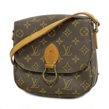 LOUIS VUITTON Shoulder Bag Monogram Saint Cloud M51244 Brown Ladies