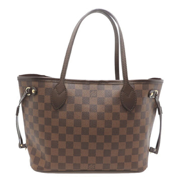 Louis Vuitton Neverfull PM Women's and Men's Shoulder Bag N51109 Damier Brown