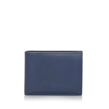 Gucci folio wallet 217041 light blue leather men GUCCI