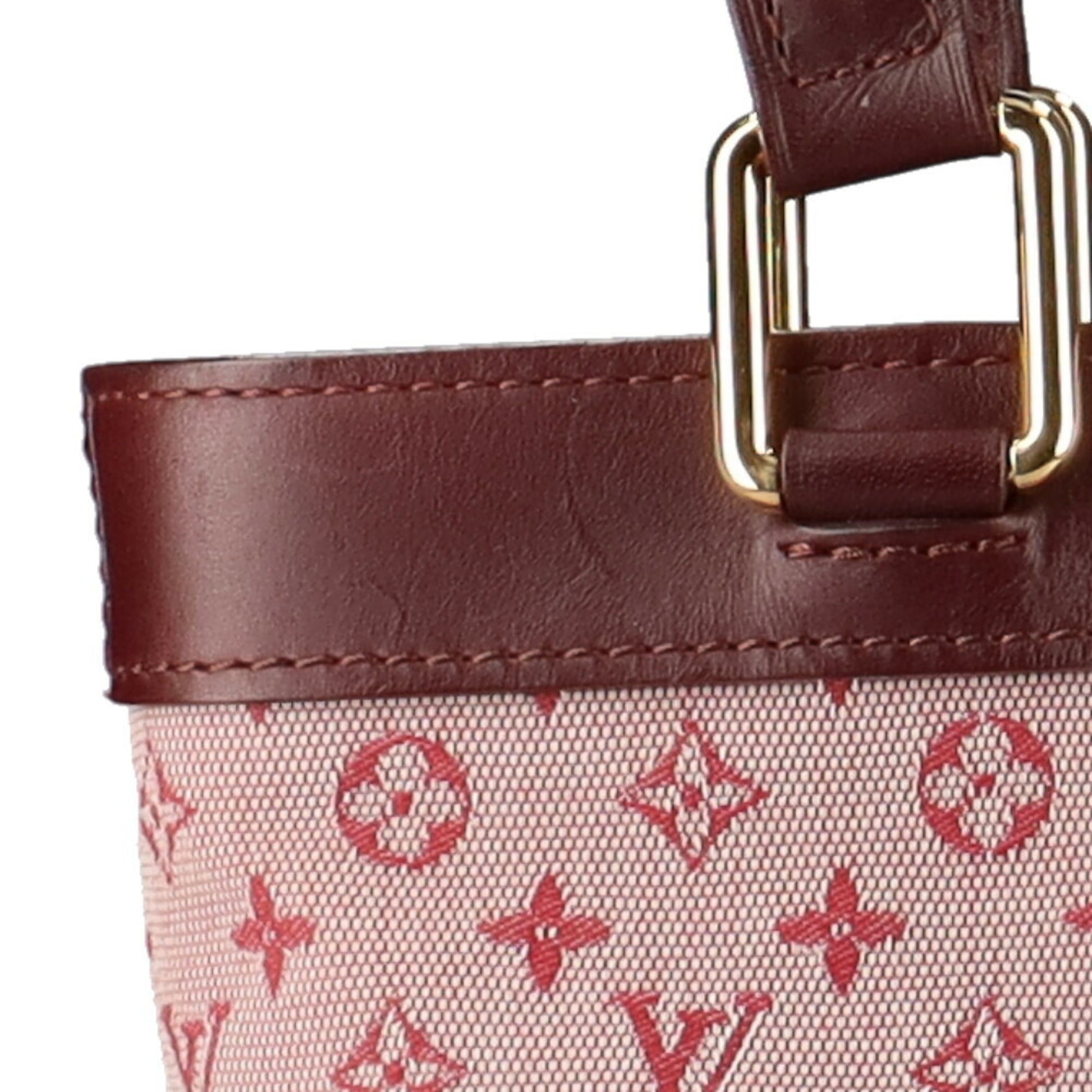 LOUIS VUITTON Shoulder Bag Monogram Mini Lucille PM M92678 Red