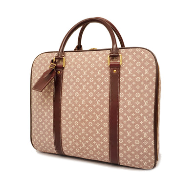 LOUIS VUITTONAuth  Monogram Carrying Case Monogram Ideal Epope M23208 Sepia