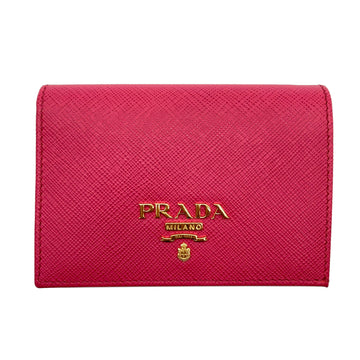 PRADA Pink Safiano leather 1MV021