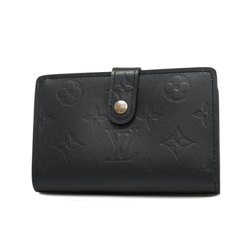 LOUIS VUITTONAuth  Monogram Mat Portofeuil Vienova M65155 Women's Long Wallet [bi-fold] Blue