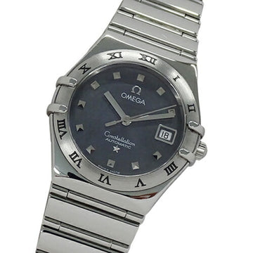 OMEGA Constellation My Choice 1591.51 Watch Ladies Date Automatic Winding AT Stainless SS Silver Gray Polished