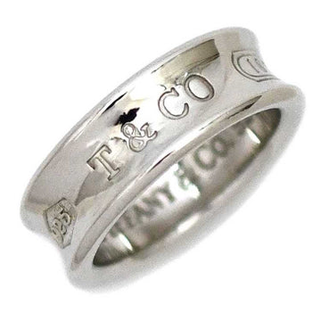 TIFFANY Ring Narrow Silver 1837 No. 12 Ag 925 SILVER &Co. Women's