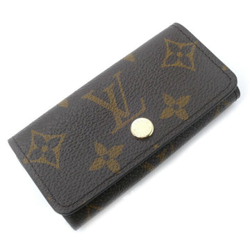 LOUIS VUITTON Multicle 4 Key Case Monogram M69517 Women's