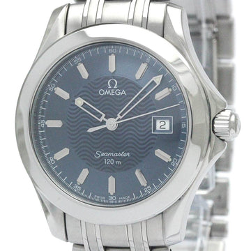 OMEGAPolished  Seamaster 120M Steel Quartz Mens Watch 2511.81 BF568333