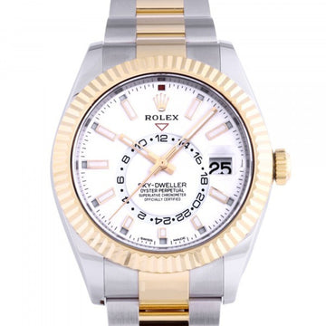 ROLEX Sky Dweller 326933 White Dial Watch Men's