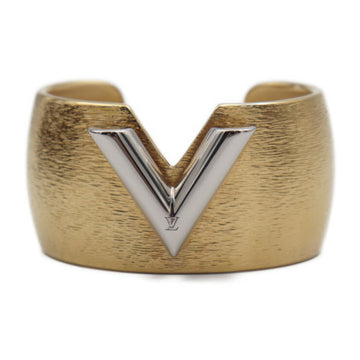 LOUIS VUITTON Ring Berg LV Instinct M size Gold Plated