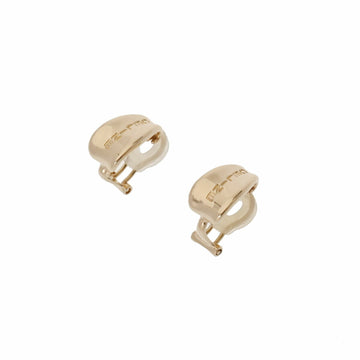 CELINE Yellow Gold [18K] Clip Earrings Yellow