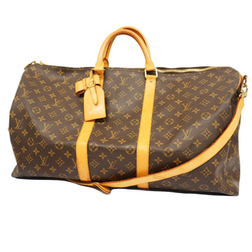 LOUIS VUITTONAuth  Monogram Keepall Bandouliere 55 M41414