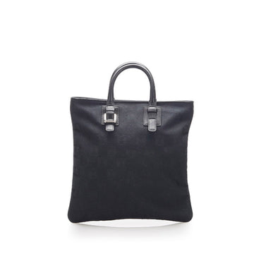 Loewe Repeat Anagram Handbag Black Canvas Leather Ladies LOEWE