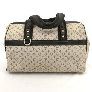 LOUIS VUITTON Monogram Mini Josephine GM M92310 R-C Brown Canvas Made in France Louis Vuitton