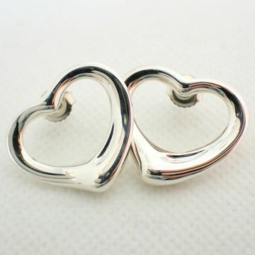 TIFFANY SV925 open heart earrings