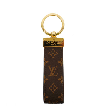 LOUIS VUITTONAuth  Monogram Keychain Dragonne M65221 Keyring