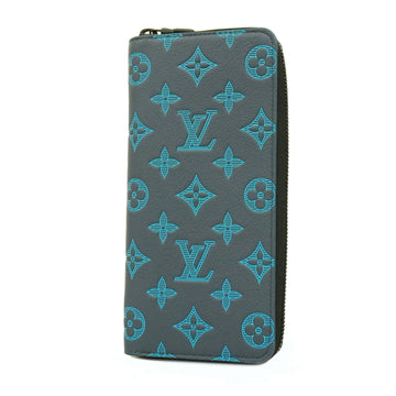 LOUIS VUITTONAuth  Monogram Shadow Zippy Wallet Vertical M82322