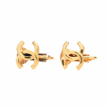 CHANEL Cocomark earrings gold ladies