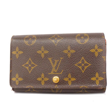 LOUIS VUITTON Wallet Monogram Portomone Vietresor M61730 Brown Ladies