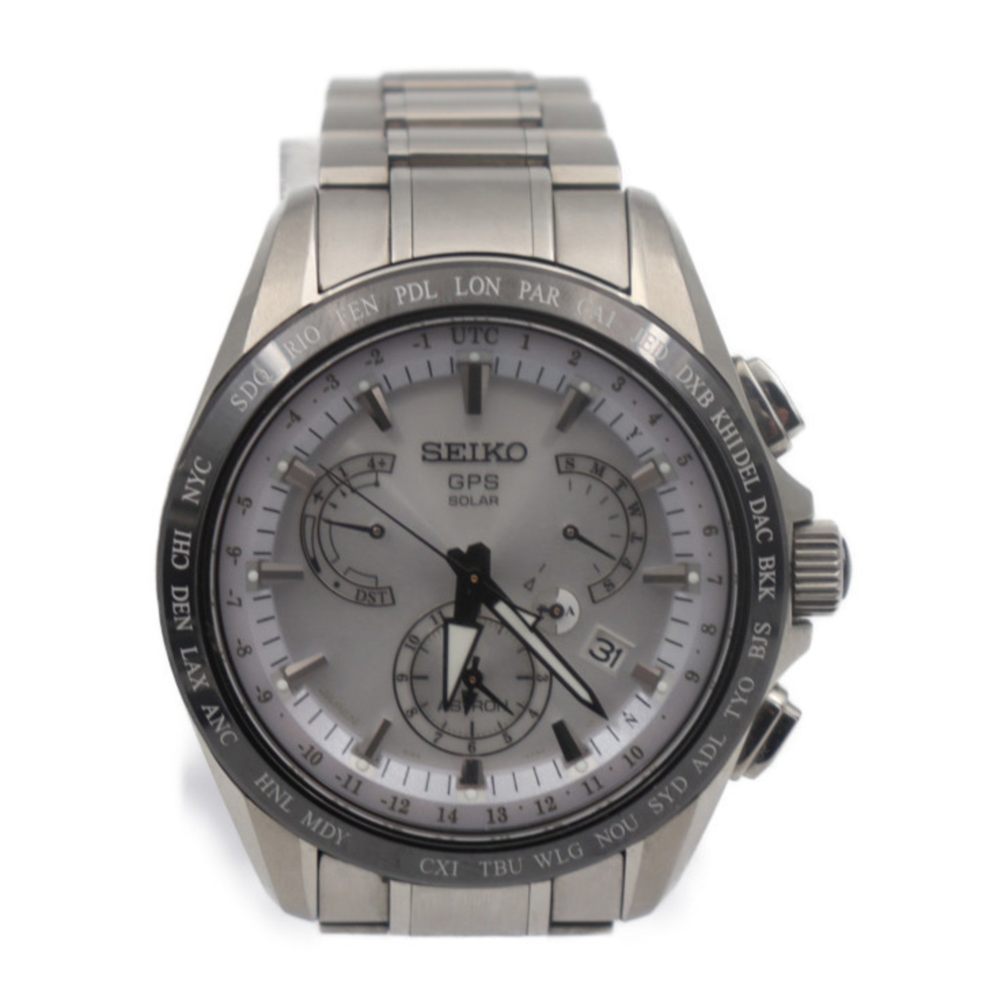 SEIKO ASTRON Astron watch SBXB047 8X53 0AB0 2 titanium ceramic silver