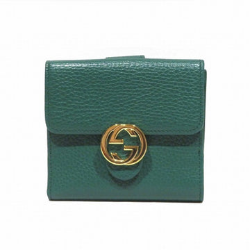 GUCCI Interlocking G 615525 W Hook Bifold Wallet Women's