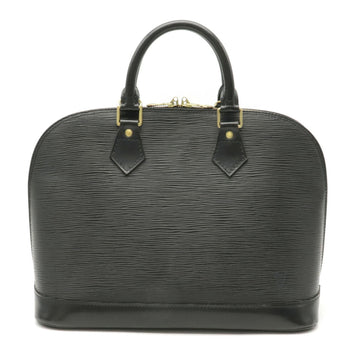 Louis Vuitton Epi Alma Handbag Leather Noir Black M52142