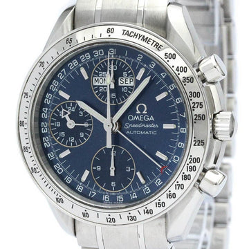 OMEGAPolished  Speedmaster Triple Date Steel Automatic Watch 3523.80 BF562500