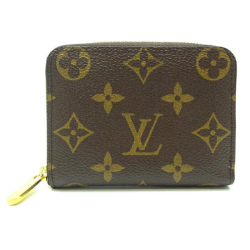 Louis Vuitton Zippy Coin Purse Women's Men's Case M60067 Monogram Brown