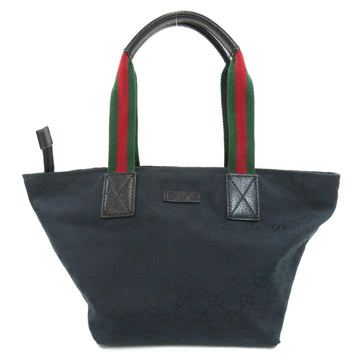 Gucci 131228 GG Sherry Line Handbag Canvas Ladies GUCCI