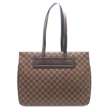 Louis Vuitton Parioli GM Women's and Men's Tote Bag N51124 Damier Ebene (Brown)